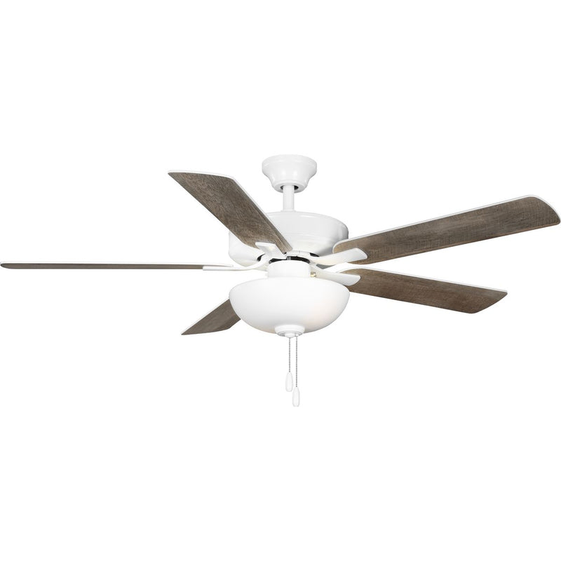 Progress P250082-030-WB AirPro 52 in. White 5-Blade AC Motor Transitional Ceiling Fan with Light Main Image.jpg