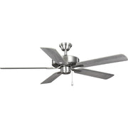 Progress P250084-009 AirPro 52 in. Brushed Nickel 5-Blade ENRGY STAR Rated AC Motor Transitional Ceiling Fan Main Image.jpg