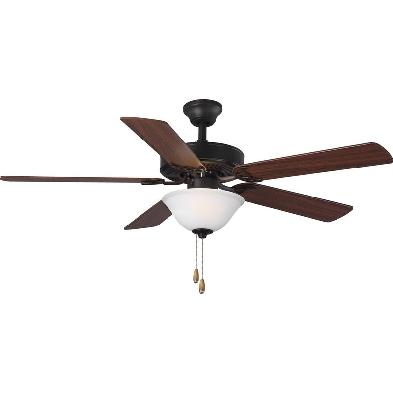 Progress P2599-129 AirPro Collection 52" Five-Blade Ceiling fan with White Etched Light Kit Main Image.jpg
