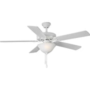 Progress P2599-30 AirPro Collection 52" Five-Blade Ceiling fan with White Etched Light Kit Main Image.jpg