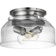 Progress P260000-081-WB Springer Collection Antique Nickel Clear Glass Light Kit Main Image.jpg