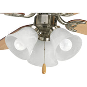 Progress P2600-09WB AirPro Collection Three-Light Ceiling Fan Light Main Image.jpg