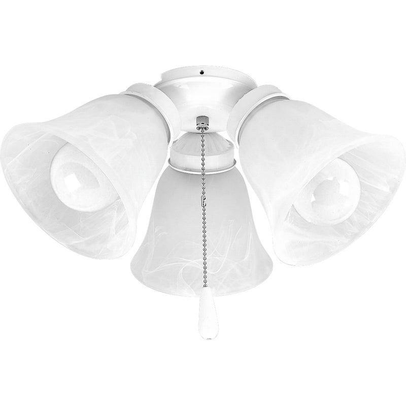 Progress P2600-30WB AirPro Collection Three-Light Ceiling Fan Light Main Image.jpg
