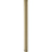 Progress P2604-163 AirPro Collection 18 In. Ceiling Fan Downrod in Vintage Brass Main Image.jpg