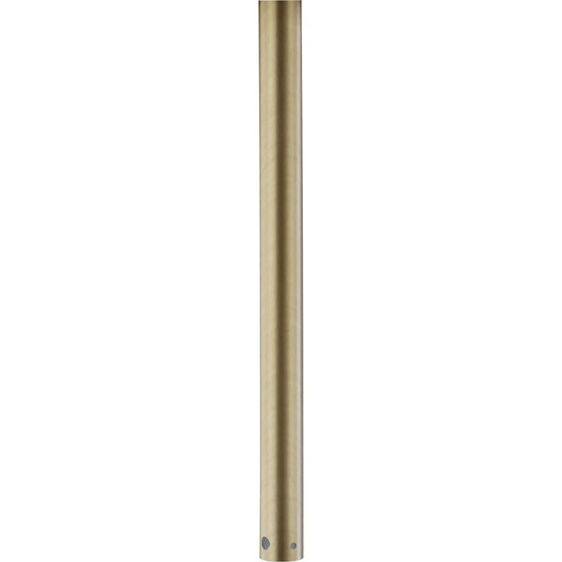 Progress P2606-163 AirPro Collection 36 In. Ceiling Fan Downrod in Vintage Brass Main Image.jpg