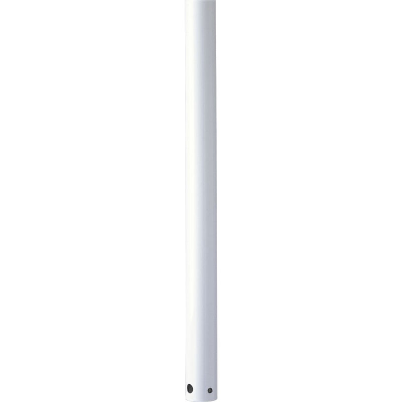 Progress P2607-28 AirPro Collection 48 In. Ceiling Fan Downrod in White Main Image.jpg