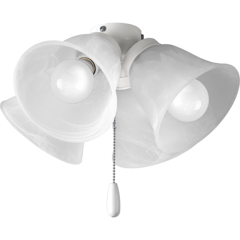 Progress P2643-30WB AirPro Collection Four-Light Ceiling Fan Light Main Image.jpg