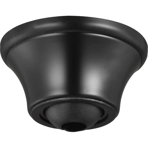 Progress P2666-31M Accessory Ceiling Fan Canopy Matte Black Main Image.jpg