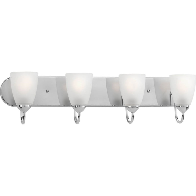 Progress P2709-15 Gather Collection Four-Light Polished Chrome Etched Glass Traditional Bath Vanity Light Main Image.jpg