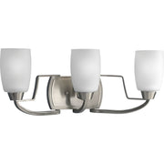 Progress P2796-09 Wisten Collection Three-Light Brushed Nickel Etched Glass Modern Bath Vanity Light Main Image.jpg