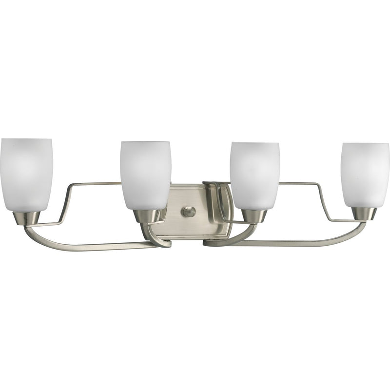 Progress P2797-09 Wisten Collection Four-Light Brushed Nickel Etched Glass Modern Bath Vanity Light Main Image.jpg