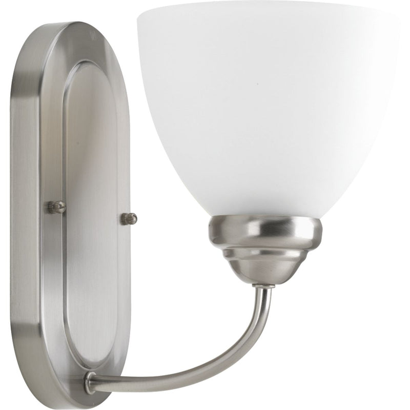 Progress P2913-09 Heart Collection One-Light Brushed Nickel Etched Glass Farmhouse Bath Vanity Light Main Image.jpg