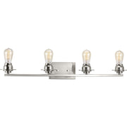 Progress P300011-009 Debut Collection Four-Light Brushed Nickel Farmhouse Bath Vanity Light Main Image.jpg