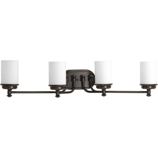 Progress P300015-139 Glide Collection Four-Light Rubbed Bronze Etched Opal Glass Coastal Bath Vanity Light Main Image.jpg