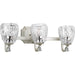 Progress P300118-134 Anjoux Collection Three-Light Silver Ridge Clear Water Glass Luxe Bath Vanity Light Main Image.jpg