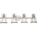 Progress P300298-009 Conway Collection Four-Light Brushed Nickel and Clear Seeded Farmhouse Style Bath Vanity Wall Light Main Image.jpg