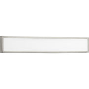 Progress P300306-009-CS Everlume LED 32-inch Brushed Nickel Modern Style Bath Vanity Wall or Ceiling Light with Selectable 3000K/4000K Light Color Main Image.jpg