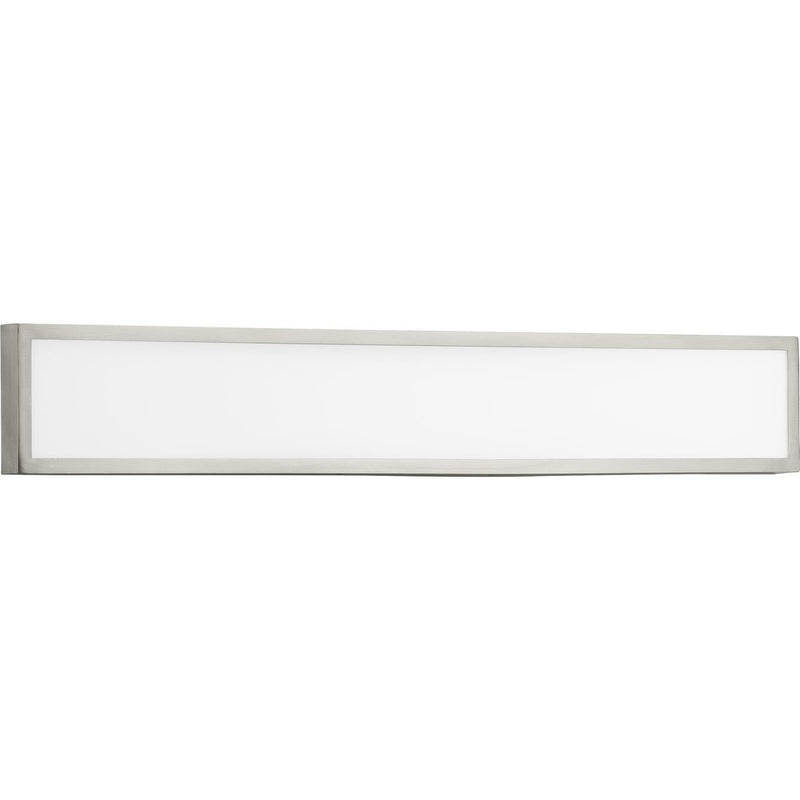 Progress P300306-009-CS Everlume LED 32-inch Brushed Nickel Modern Style Bath Vanity Wall or Ceiling Light with Selectable 3000K/4000K Light Color Main Image.jpg