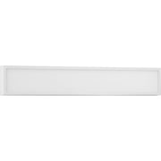 Progress P300306-028-CS Everlume LED 32-inch Satin White Modern Style Bath Vanity Wall or Ceiling Light with Selectable 3000K/4000K Light Color Main Image.jpg