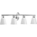 Progress P300317-015 Ashford Collection Four-Light Polished Chrome and Opal Glass Farmhouse Style Bath Vanity Wall Light Main Image.jpg