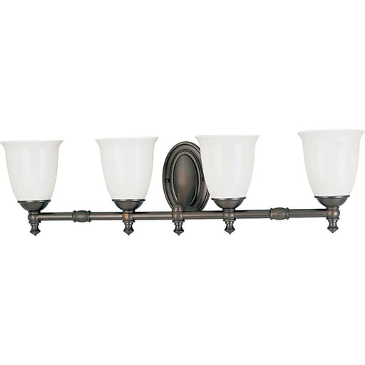 Progress P3041-74 Victorian Collection Four-Light Venetian Bronze White Opal Glass Farmhouse Bath Vanity Light Main Image.jpg