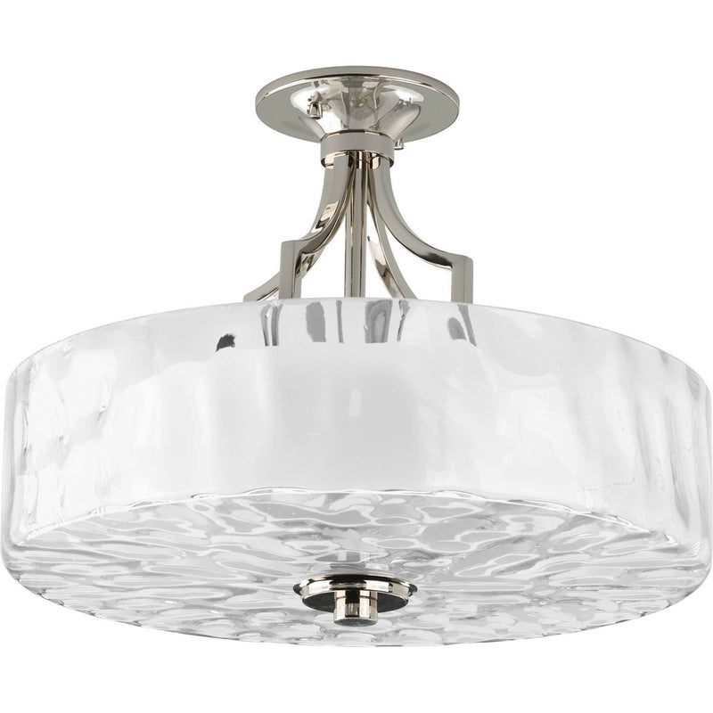 Progress P3434-104 Caress Collection Two-Light 16" Semi-Flush Mount Main Image.jpg