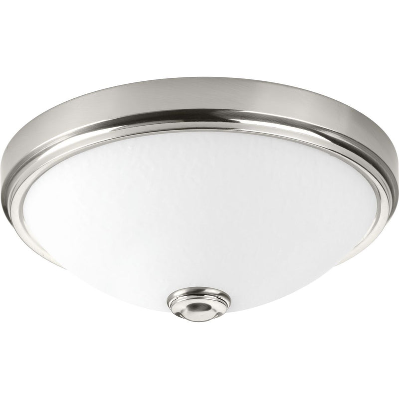 Progress P350005-009-30 One-Light 11" LED Linen Glass Flush Mount Main Image.jpg