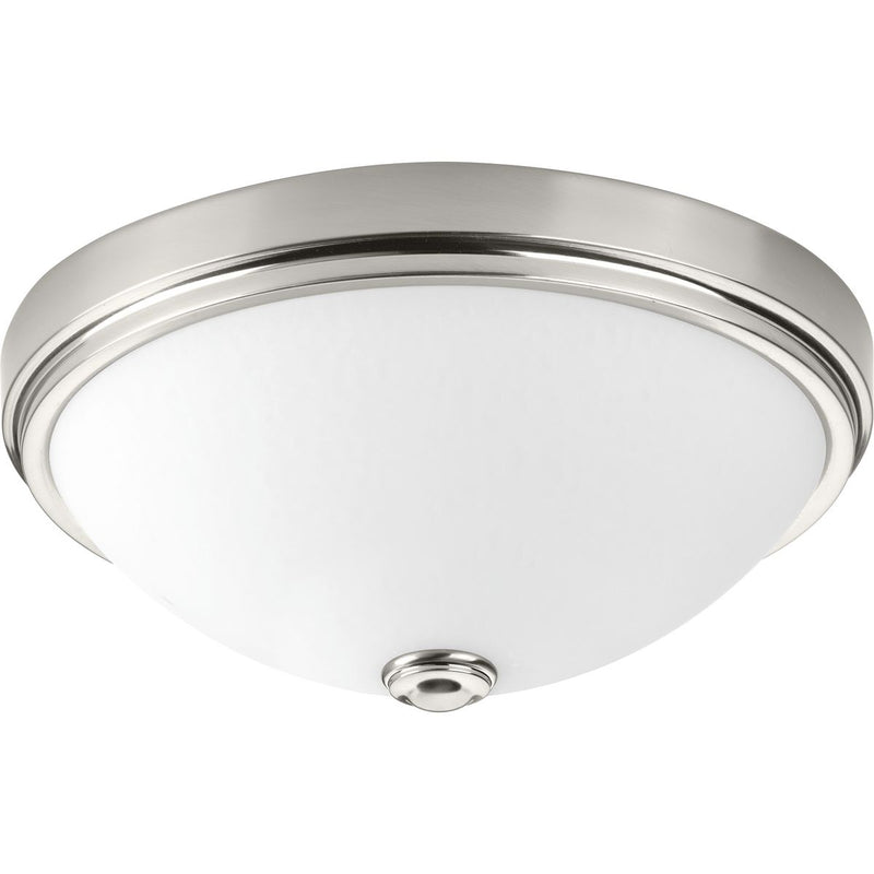 Progress P350006-009-30 One-Light 13" LED Linen Glass Flush Mount Main Image.jpg
