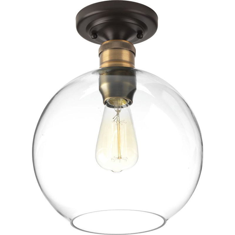 Progress P350046-020 Hansford Collection One-light 10" Flush Mount Main Image.jpg