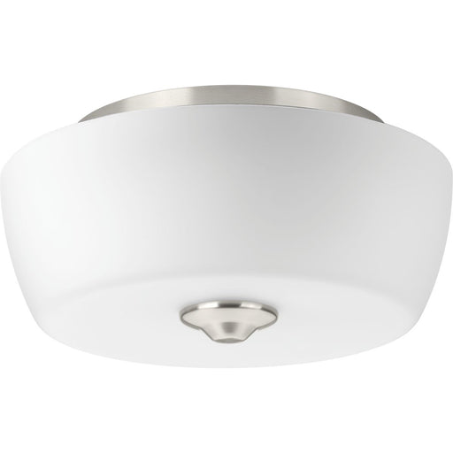 Progress P350061-009 Leap Collection Two-Light 14" Flush Mount Main Image.jpg