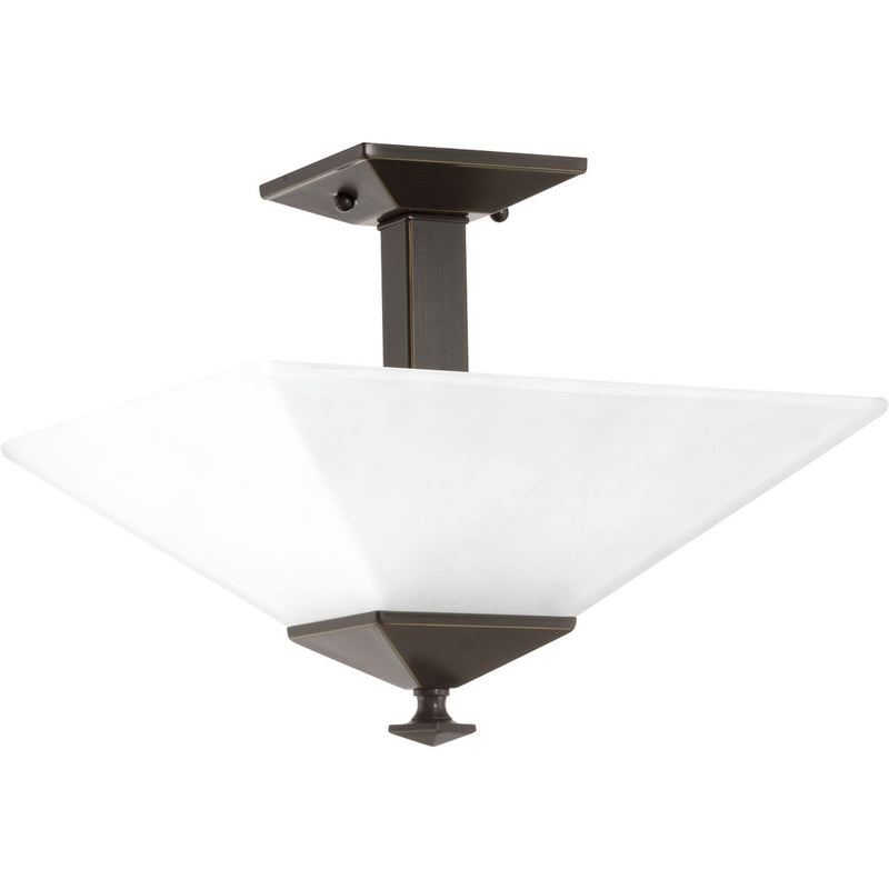 Progress P350107-020 Clifton Heights Collection 12-3/4" Two-Light Semi-Flush Main Image.jpg