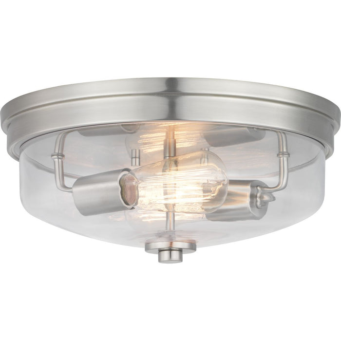 Progress P350121-009 Blakely Collection Two-Light 13-5/8" Flush Mount Main Image.jpg