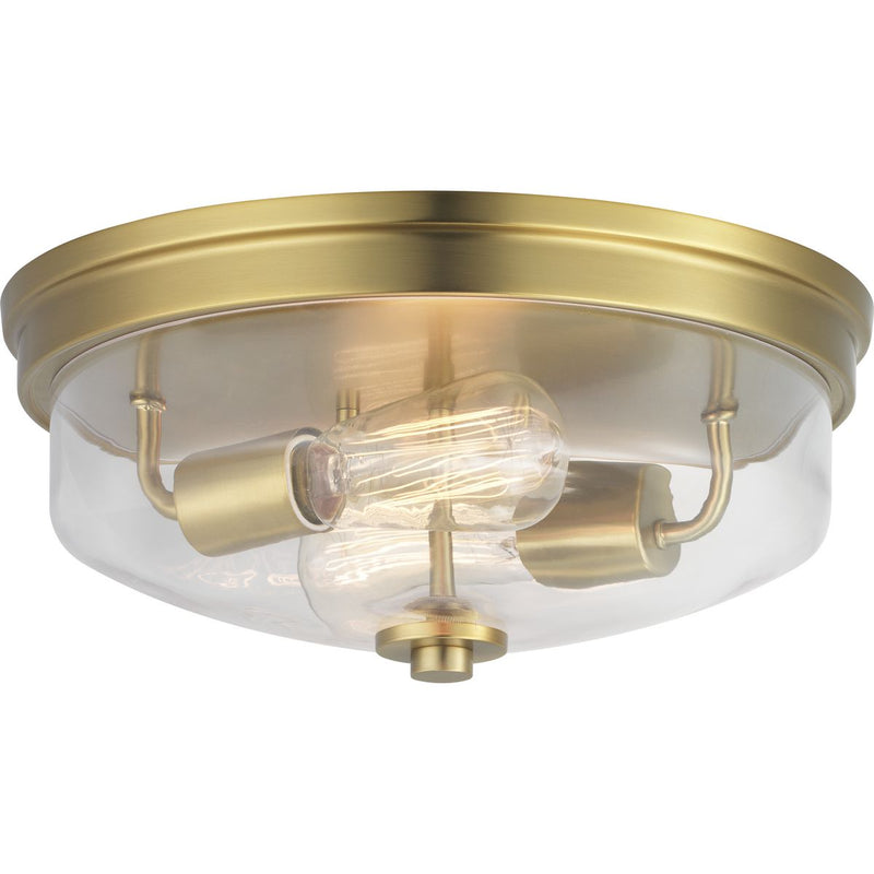 Progress P350121-109 Blakely Collection Two-Light 13-5/8" Flush Mount Main Image.jpg