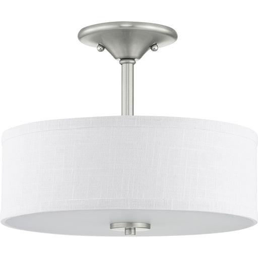 Progress P350129-009 Inspire Collection 13" Two-Light Semi-Flush Main Image.jpg