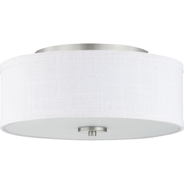 Progress P350130-009 Inspire Collection 13" Two-Light Flush Mount Main Image.jpg