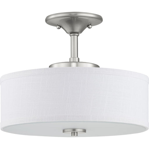 Progress P350134-009-30 Inspire LED Collection 13" LED Semi-Flush Main Image.jpg