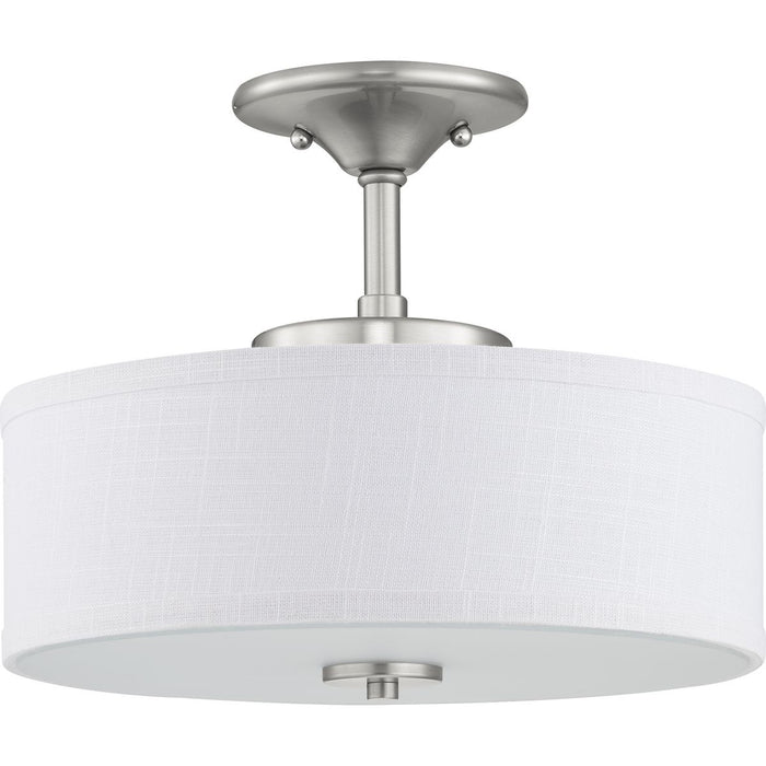 Progress P350134-009-30 Inspire LED Collection 13" LED Semi-Flush Main Image.jpg