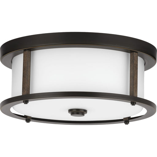 Progress P350144-020 Mast Collection Two-Light 13" Flush Mount Main Image.jpg