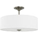 Progress P350167-009 Inspire Collection Brushed Nickel Three-Light 18" Semi-Flush Mount Main Image.jpg