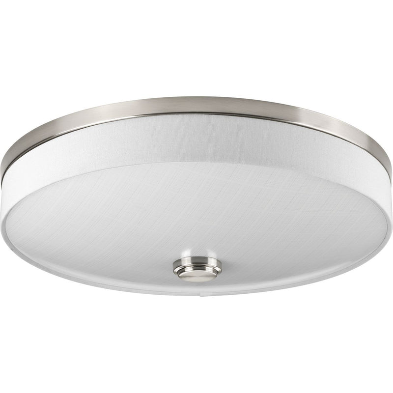 Progress P3611-0930K9 Weaver LED Collection Two-Light LED 16" Flush Mount Main Image.jpg