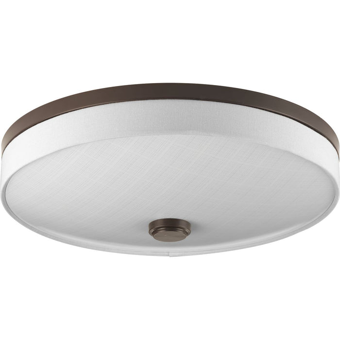 Progress P3611-2030K9 Weaver LED Collection Two-Light LED 16" Flush Mount Main Image.jpg