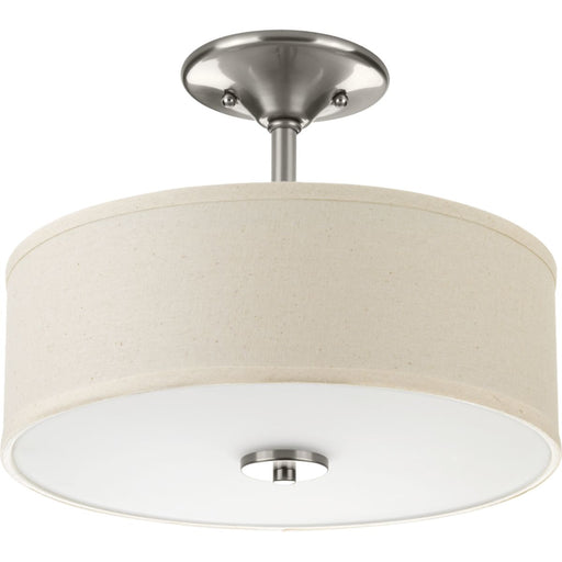 Progress P3683-0930K9 Inspire Collection One-Light 13" LED Semi-Flush Mount Main Image.jpg