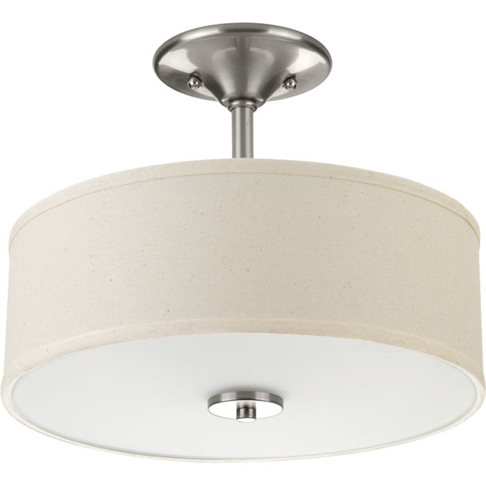 Progress P3712-09 Inspire Collection Two-Light 13" Semi-Flush Main Image.jpg