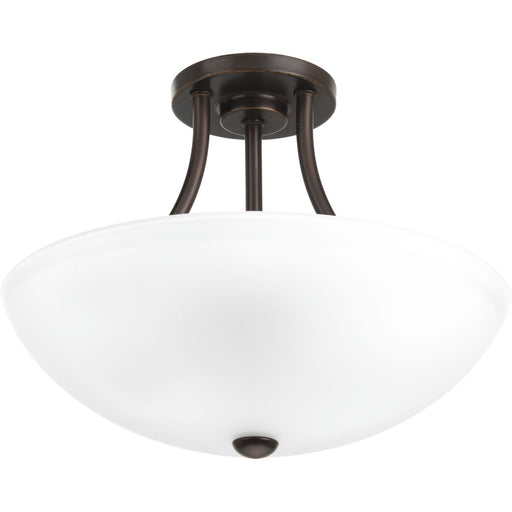 Progress P3748-20 Gather Collection Two-Light 12-7/8" Semi-Flush Convertible Main Image.jpg