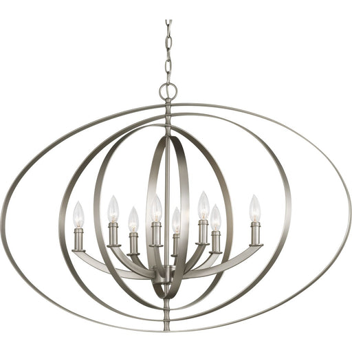 Progress P3791-126 Equinox Collection Eight-Light Oval Pendant Main Image.jpg