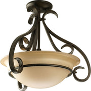 Progress P3843-77 Torino Collection Three-Light Foyer Pendant Main Image.jpg