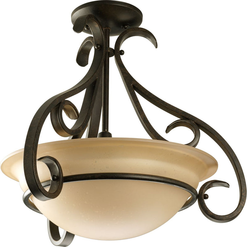 Progress P3843-77 Torino Collection Three-Light Foyer Pendant Main Image.jpg