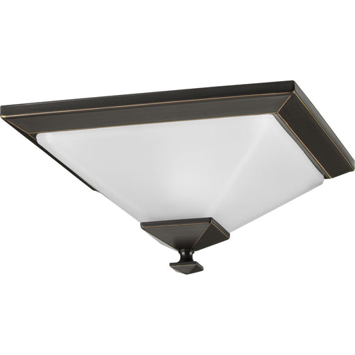 Progress P3854-20 Clifton Heights Collection Antique Bronze One-Light 12-1/2" Flush Mount Main Image.jpg