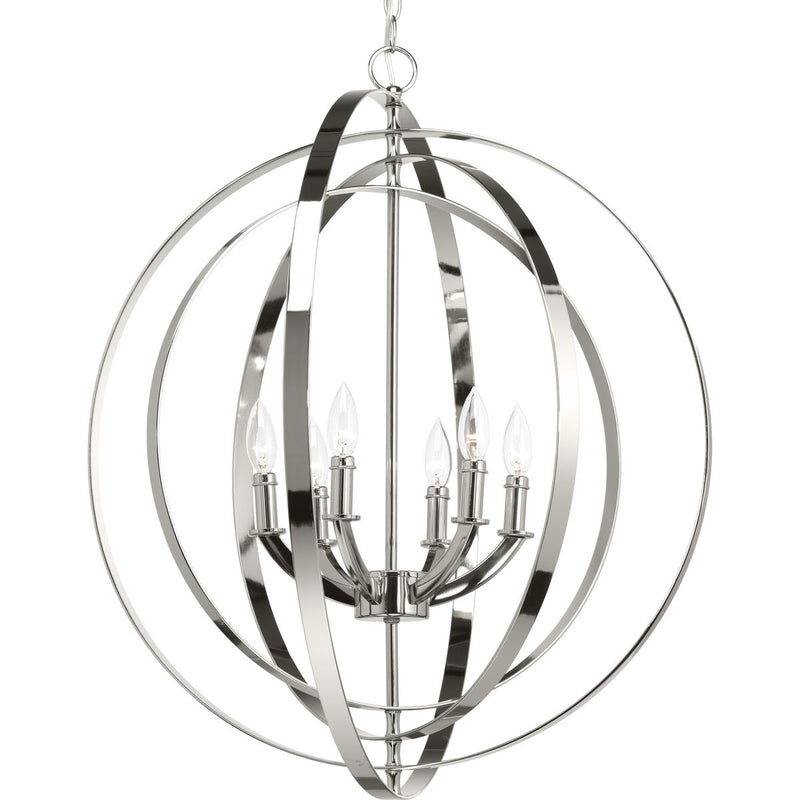 Progress P3889-104 Equinox Collection Six-Light Pendant Main Image.jpg