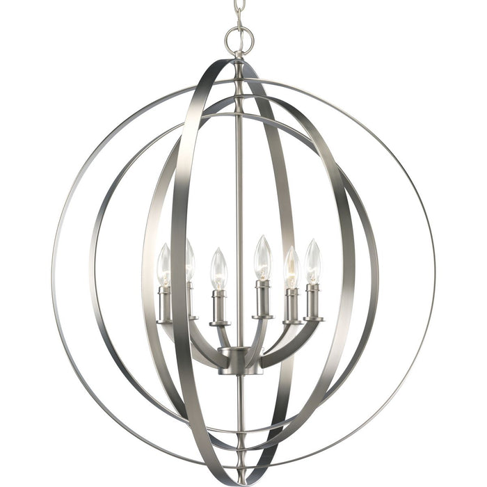 Progress P3889-126 Equinox Collection Six-Light Foyer Pendant Main Image.jpg